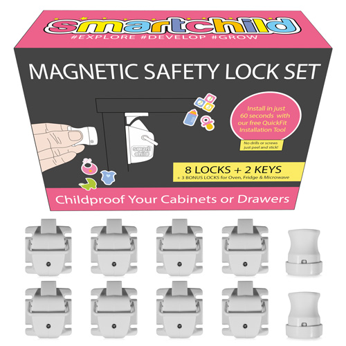 Magnetic Safety Lock Set